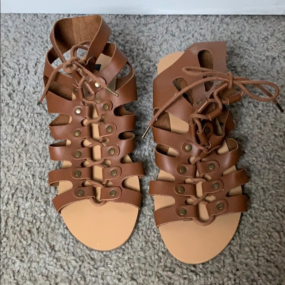 Brand new sandals